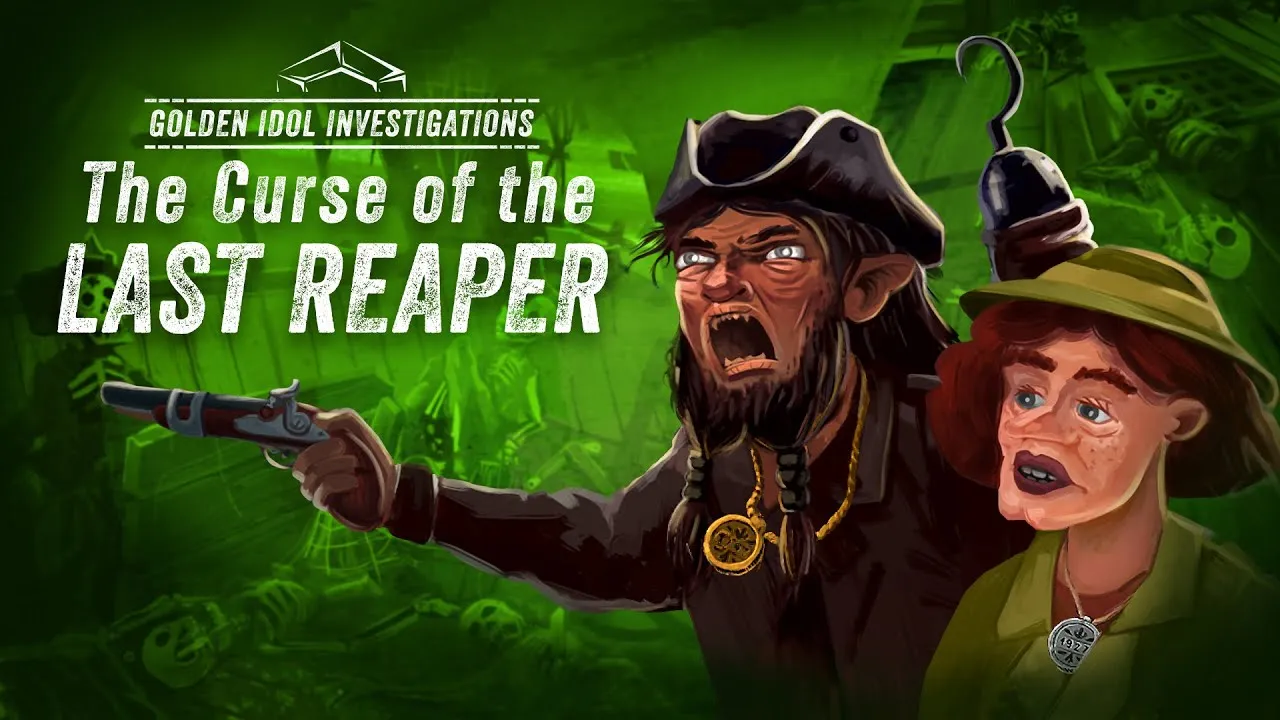 Golden Idol Investigations: The Curse of the Last Reaper — Now Available cover